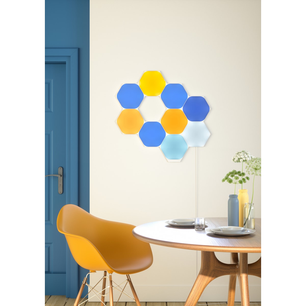 Nanoleaf Shapes Hexagons startpakke (9-pakning)