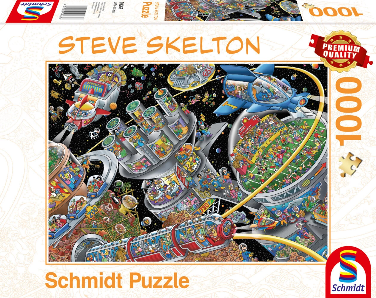 Weltall-Kolonie (Puzzle)