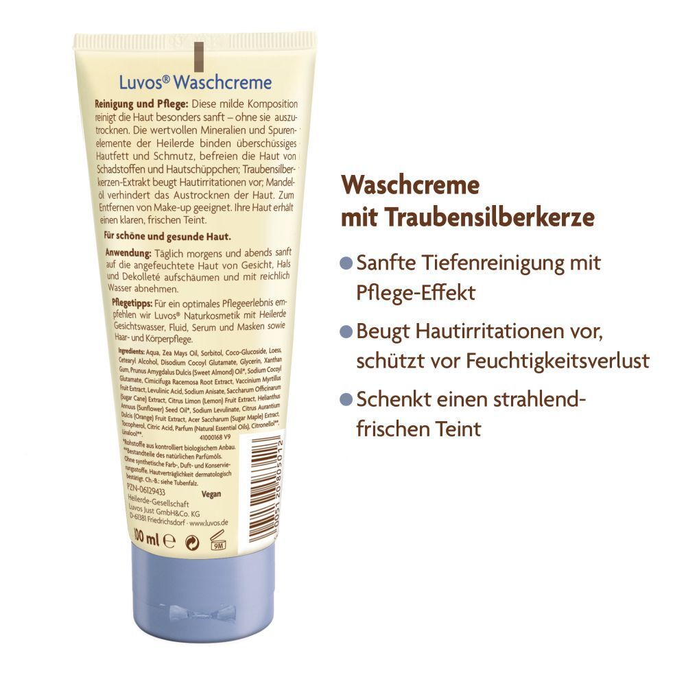 Luvos-Heilerde Waschcreme