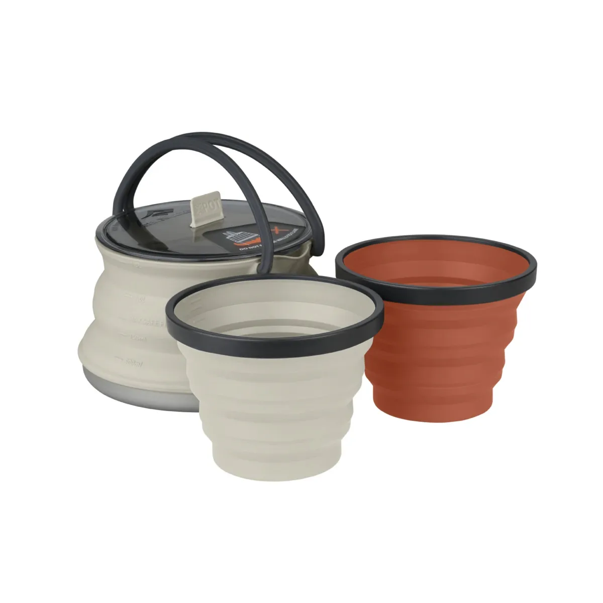 Sea To Summit X-Set 11 Sand Kettle/Sand Mug/Rust Mug