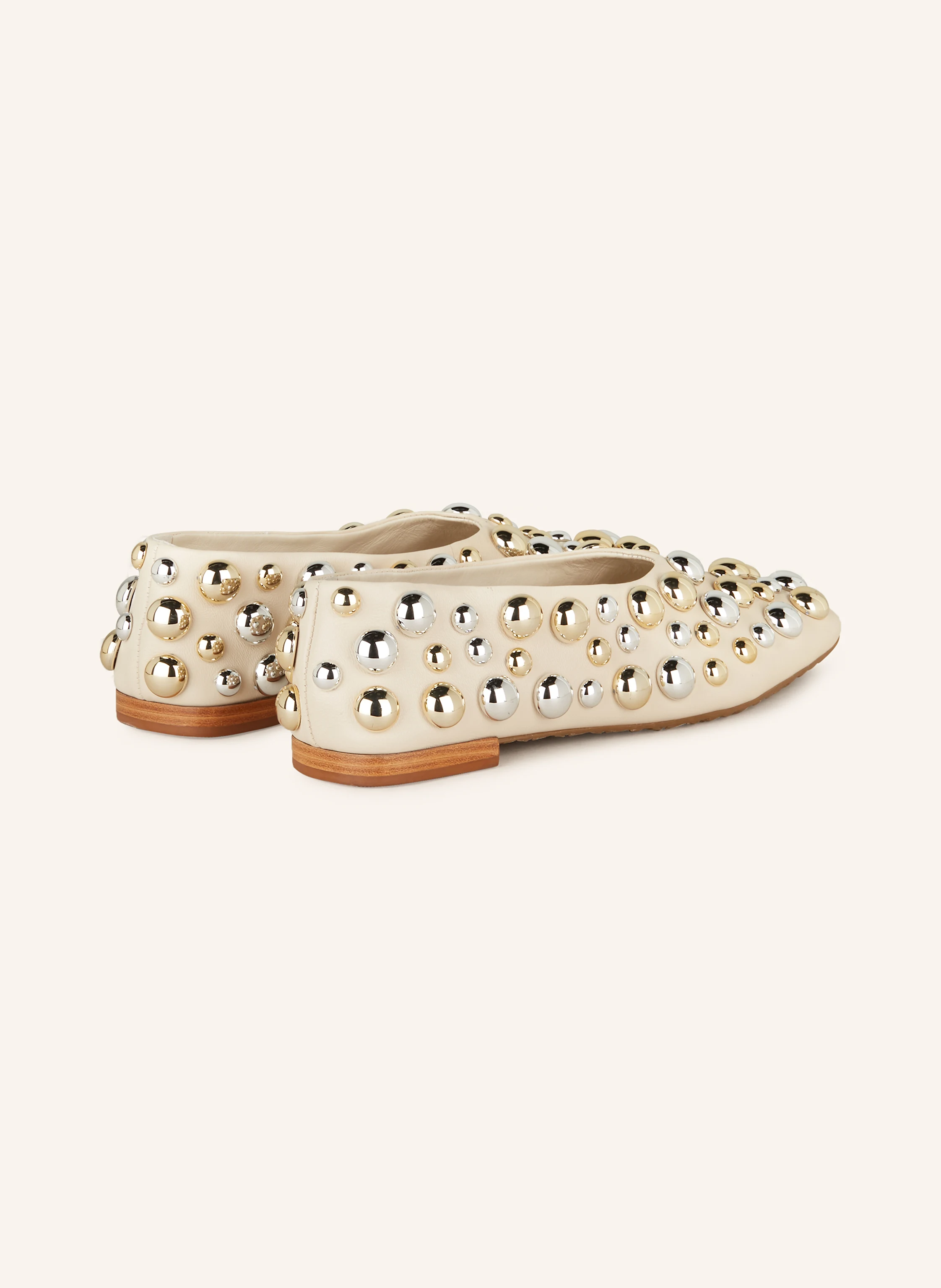CARRANO Ballerinas mit Nieten