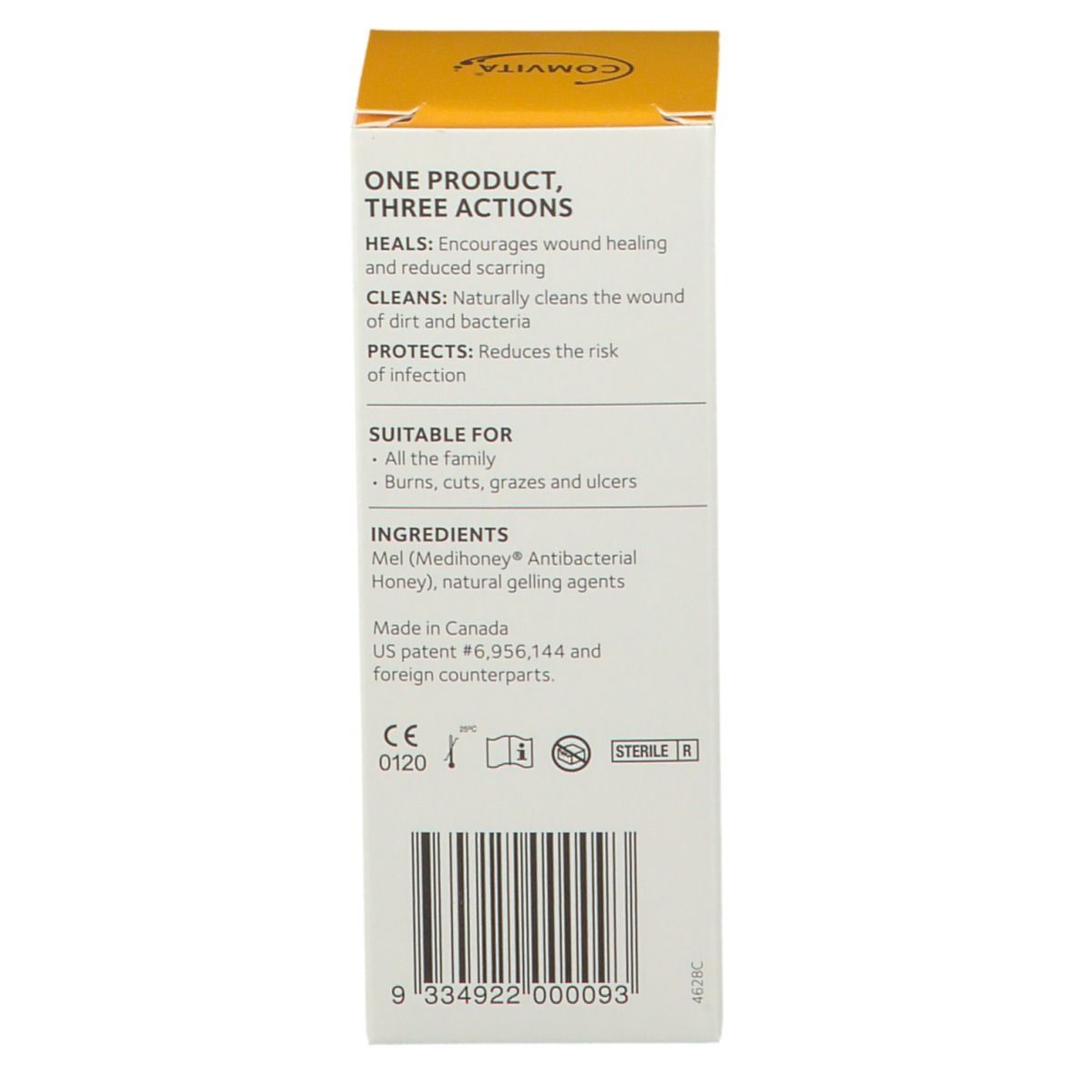 Comvita Medihoney antibakterielles Wundgel