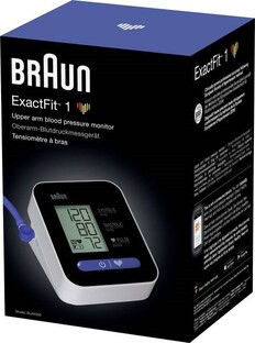 Braun ExactFit 1 Bloeddrukmeter Bovenarm 1ST