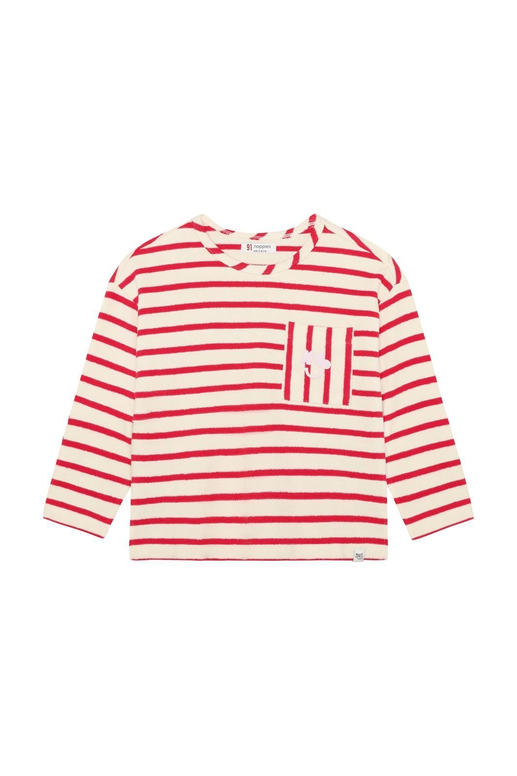 Noppies Kids Longsleeve stripe - Bone White