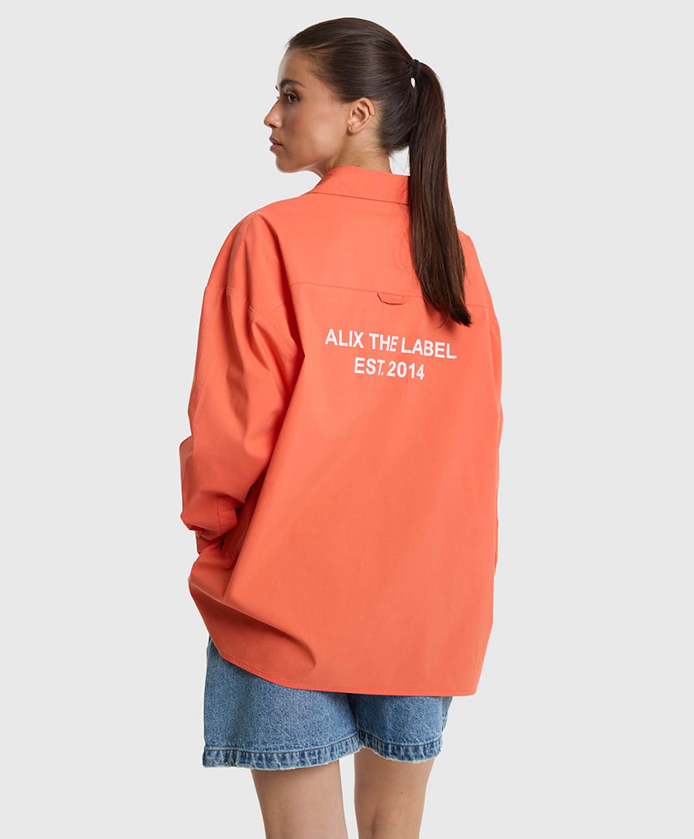 Alix The Label Dames blouse oranje