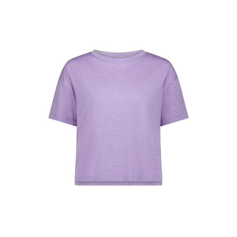 Zephyr Merino Tencel Boxy T-Shirt - T-shirt en laine mérinos femme