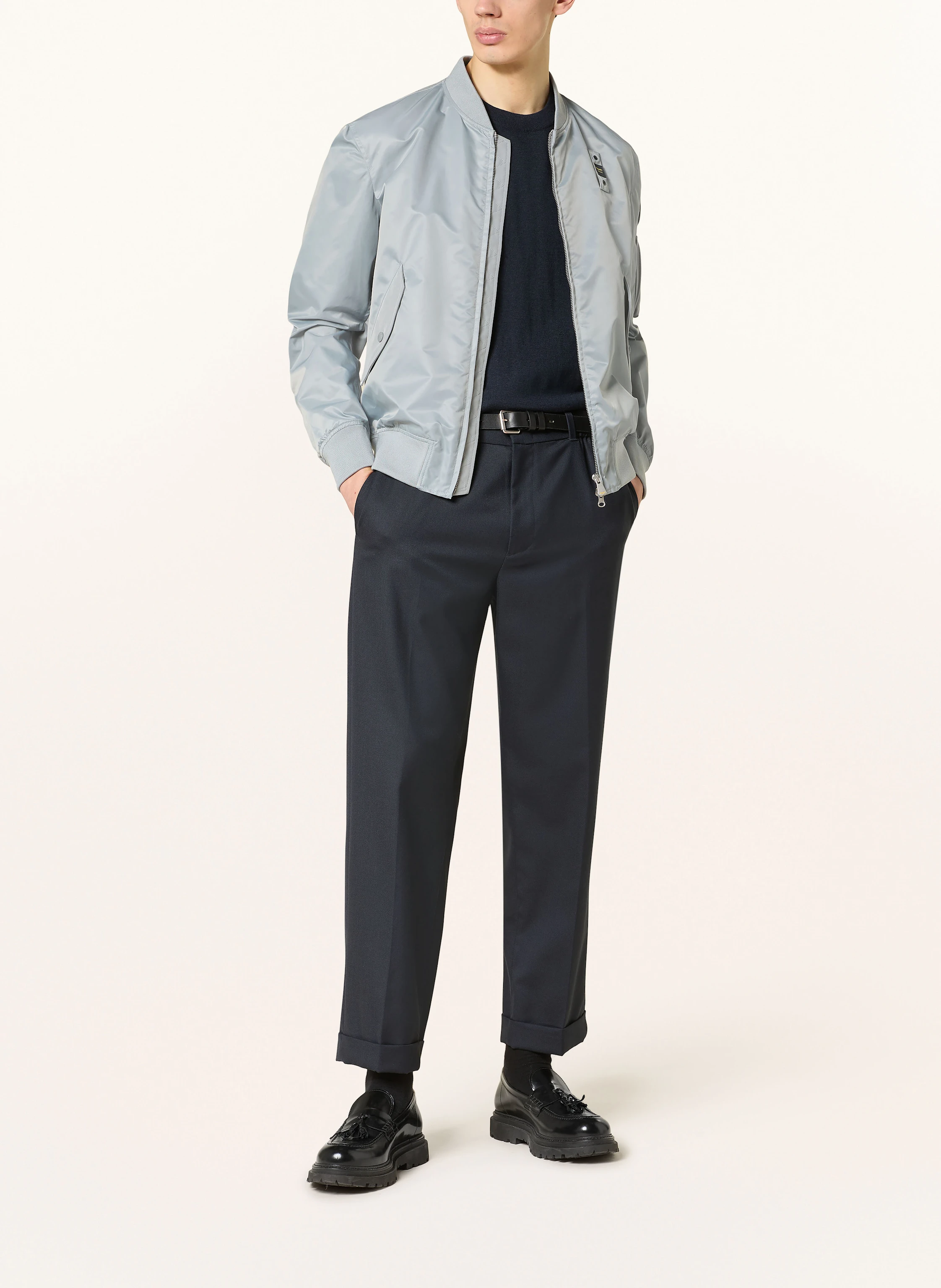 Blauer Blouson ROCKY