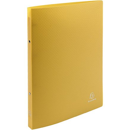 Classeur 2 anneaux plastifié Exacompta Opak A4 - Dos 2 cm couleurs assorties
