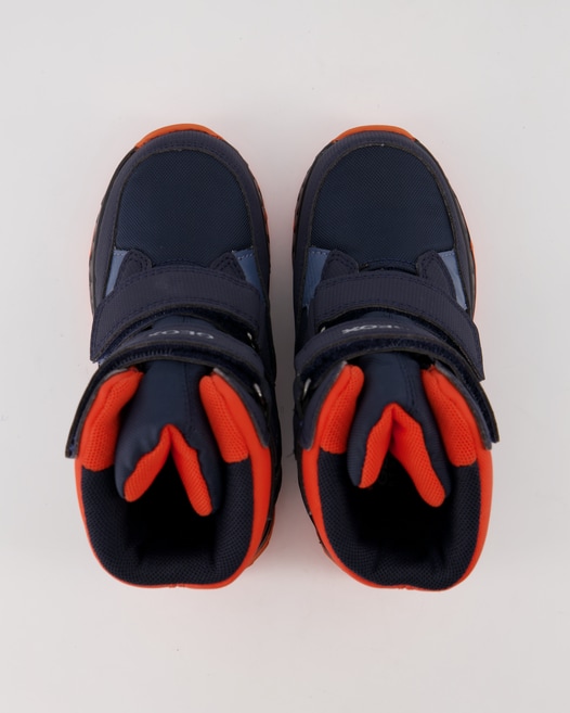 Geox J SENTIERO B.B ABX B - NYL DBK Winterstiefel in Blau