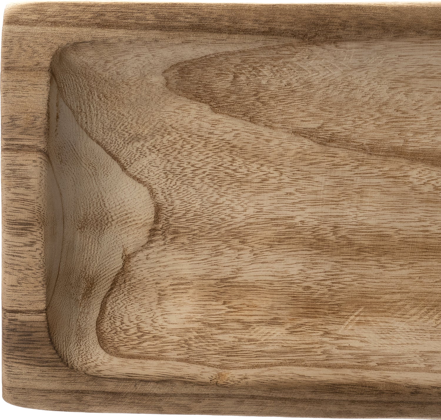Intratuin decoratieschaal Jiri bruin 49,5 x 22,5 x 7 cm