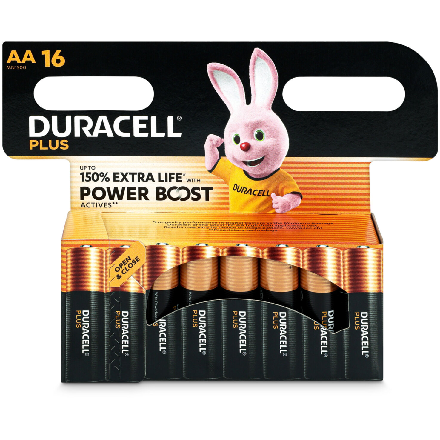 Duracell Batterien Plus AA/LR6 16 Stück
