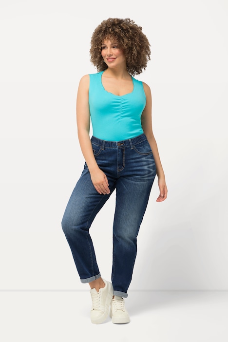 Boyfriend-Jeans, 5-Pocket-Hose, Komfortbund