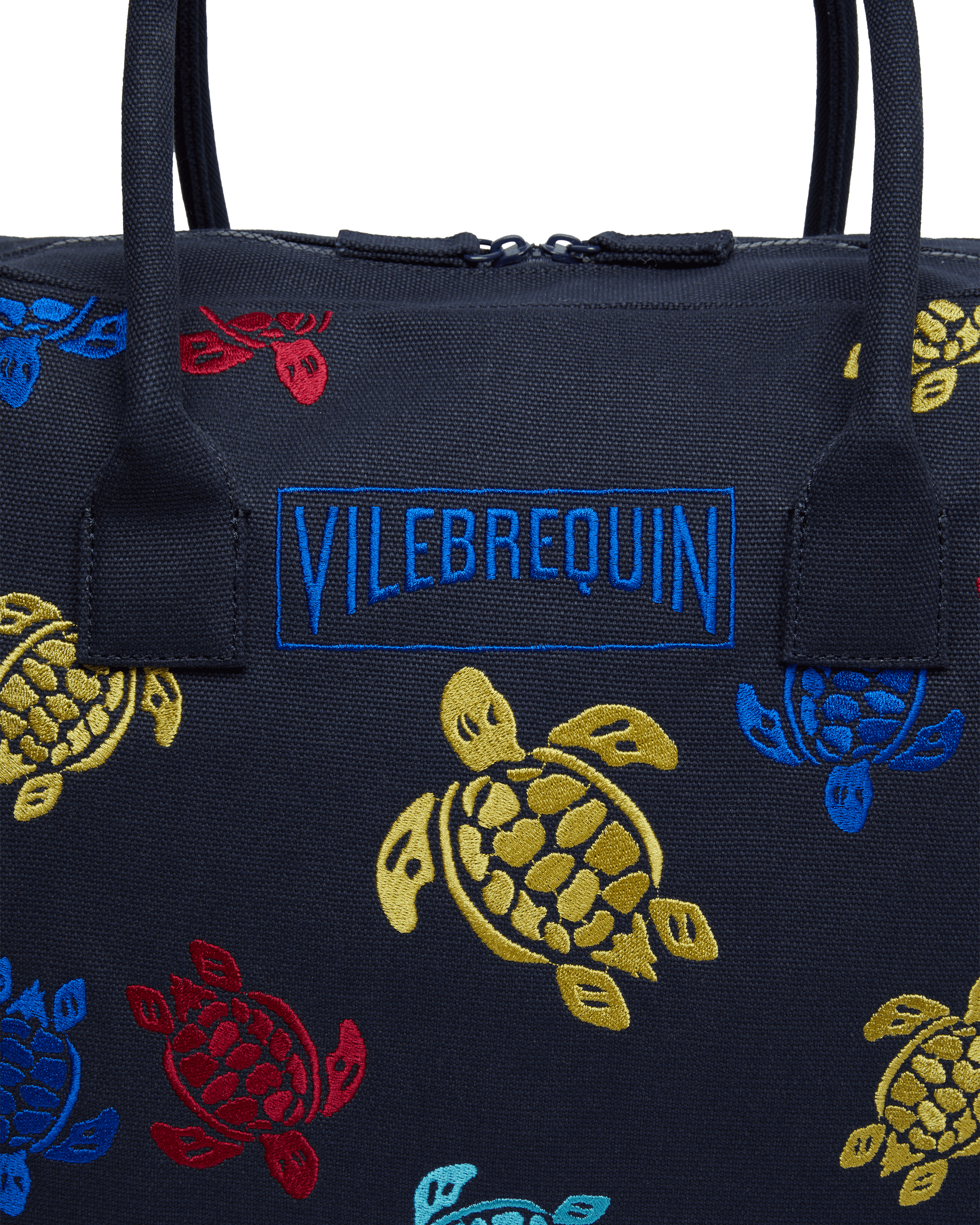 Sac bowling Tortues multicolores en coton