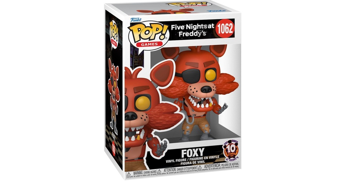 FunkoPOP Games: FNAF Movie - Foxy Speelfiguur  (9 cm)