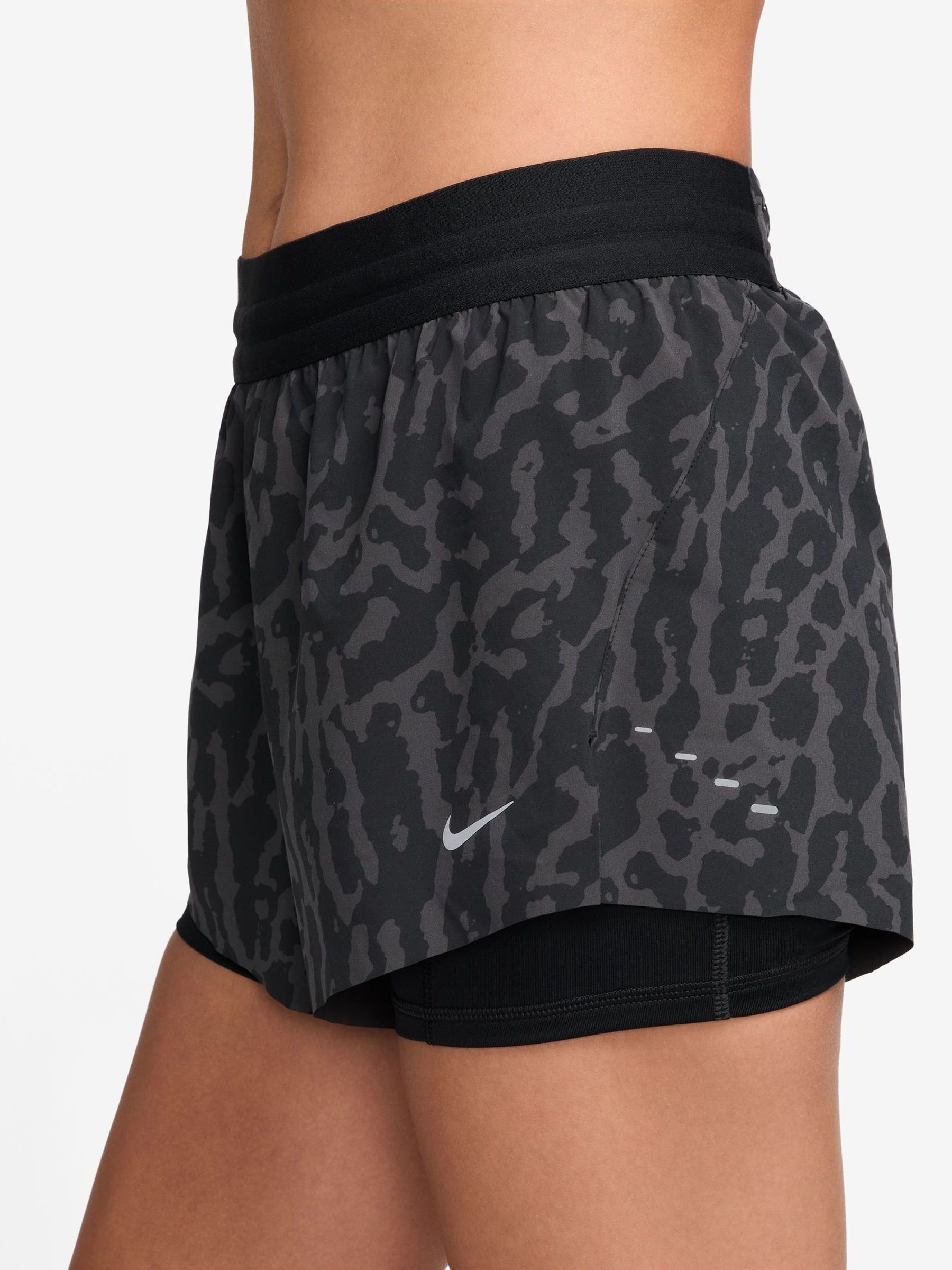 Nike Dri Fit Animal Leopard Print shorts