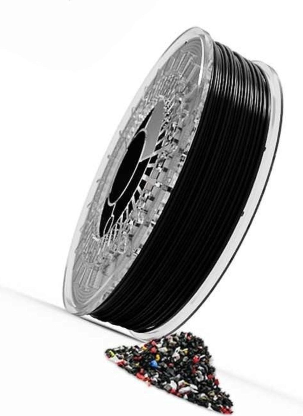 Recreus  Reciflex Schwarz, 1,75 mm / 750 g    Filament aus 100% recycelten Materialien