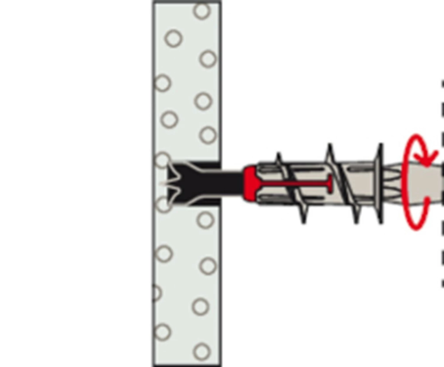 Fischer 545677 DuoBlade zelfborende gipsplaatplug (40st)