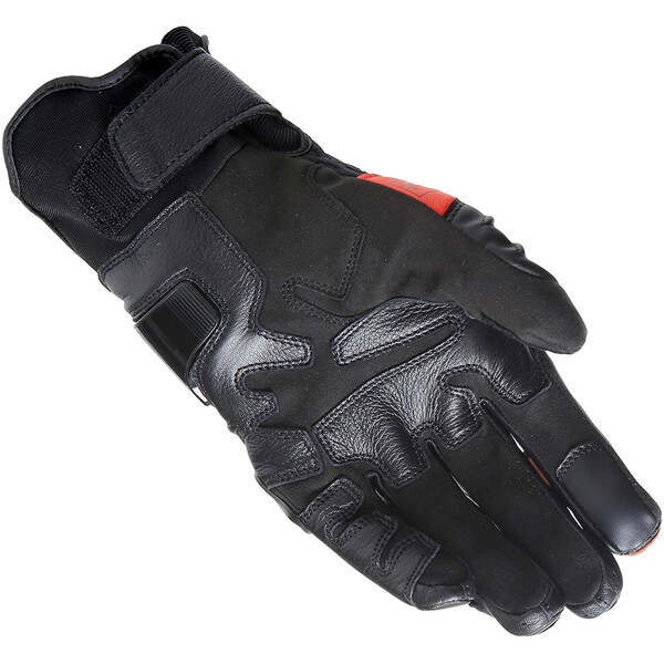 Dainese - Gants Carbon 4 Short Noir / Rouge fluo
