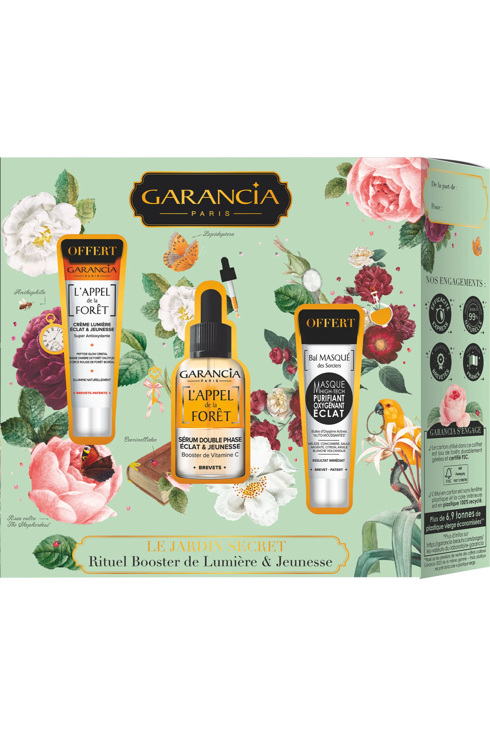 Garancia Coffret sérum éclat & jeunesse Appel de la Forêt + 2 mini soins offerts-50 ml