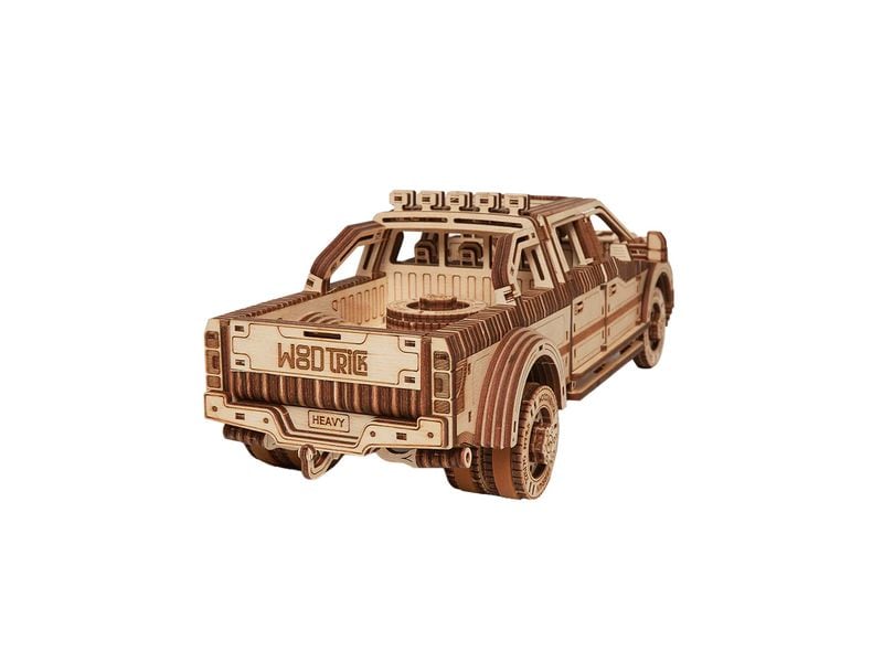 WoodTrick Bausatz Pick-up Truck Pick-up 3D Bausatz aus Holz