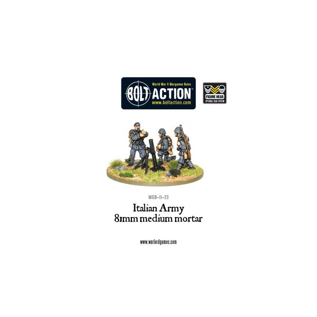 Bolt Action - Italian Army 81mm Medium Mortar