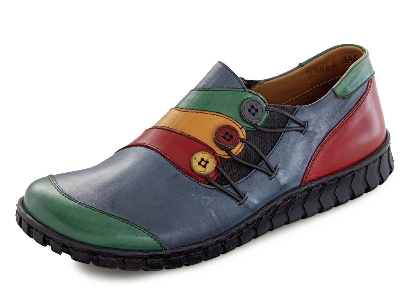 Gemini Slipper mit Zierknöpfen
