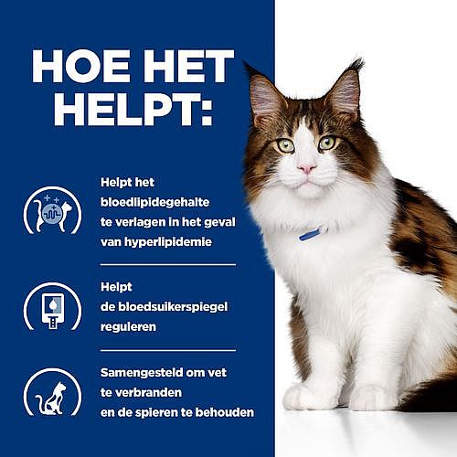Hill's Prescription Diet WD Digestive/Weight Management Kattenvoer Kip