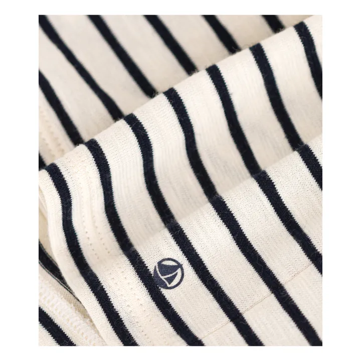 Petit Bateau Robe Moustache Jersey Flammé | Beige