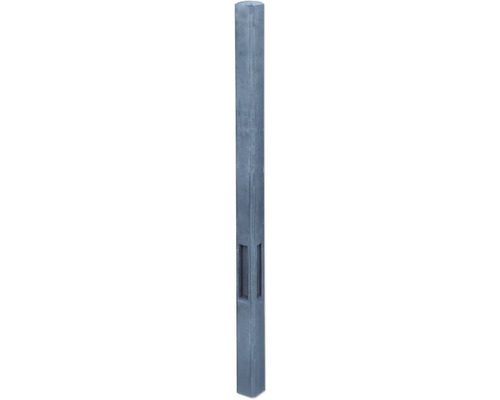 Hoekpaal beton 10 x 10 x 280 cm antraciet