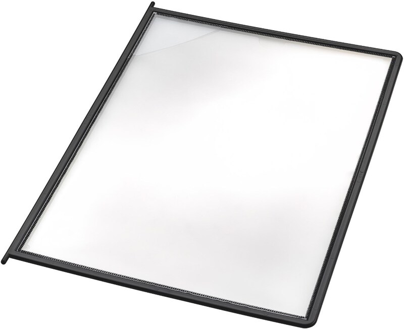 Novus Sichttafel, A4, schwarz
