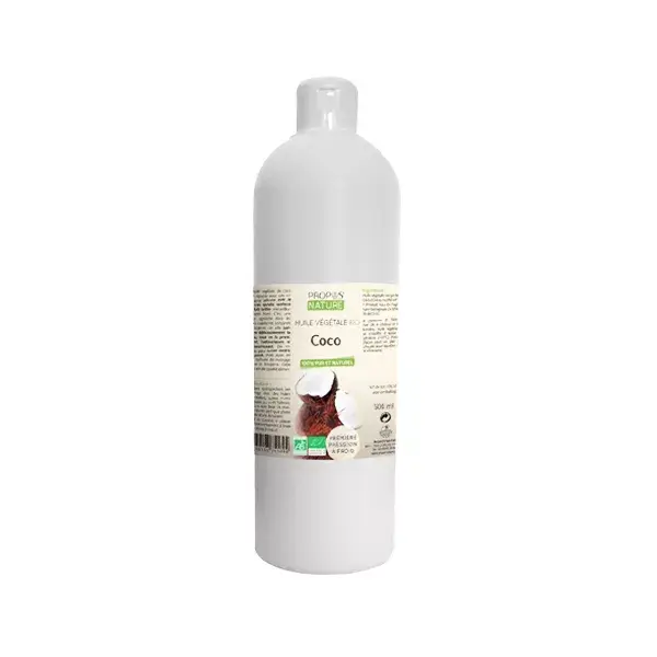 Propos' Nature Aroma-Phytothérapie Huile Végétale Coco Bio 500ml