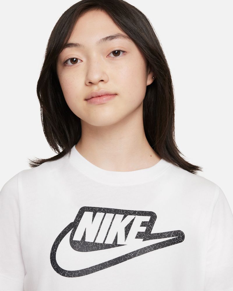 T-shirt Nike Sportswear Blanc pour enfant