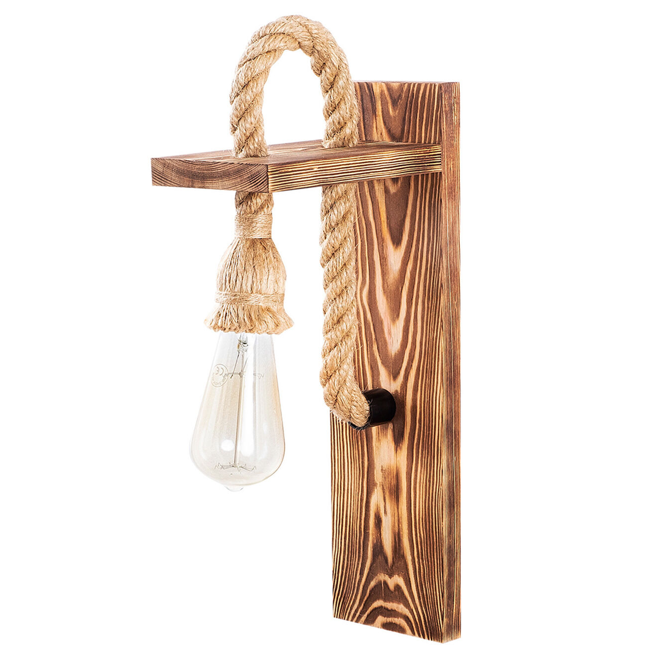 Opviq Applique murale Erebos bois  -  11x18x40cm