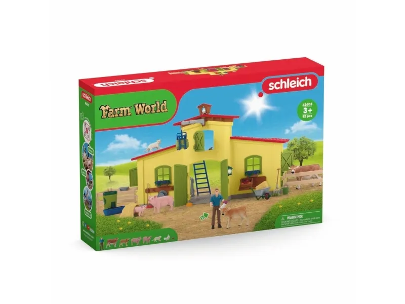 Schleich Large Farm with Animals and Accessories