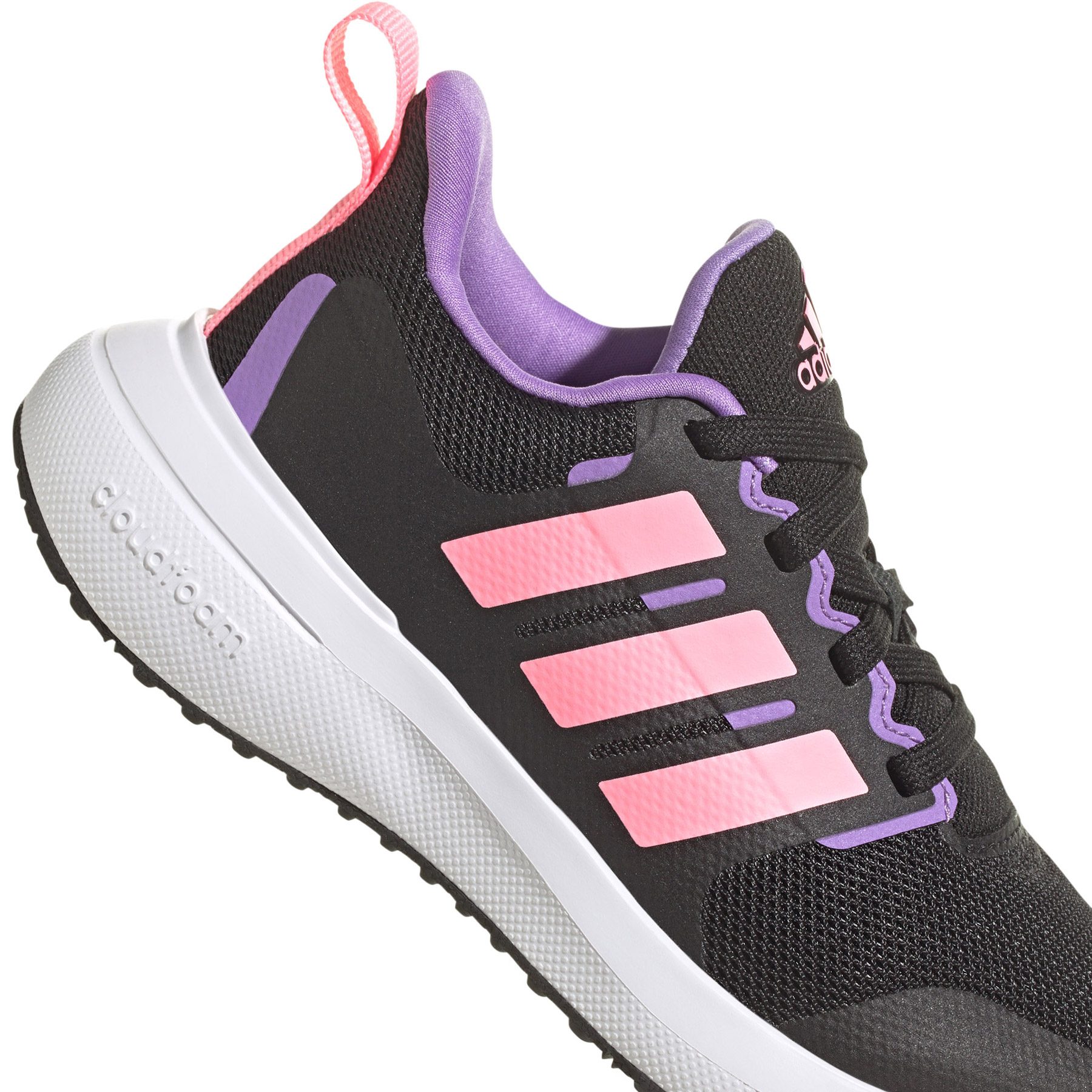 adidas Fortarun 2.0 Cloudfoam Laufschuhe Kinder core black