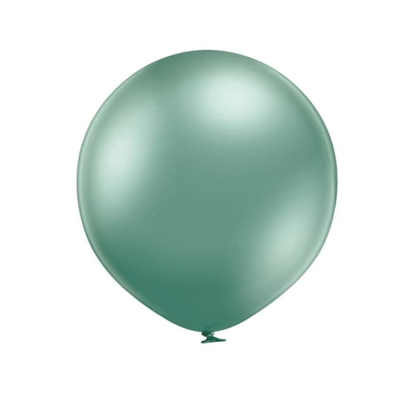B250 (60 cm) ballong Blank Grønn, 2 stk