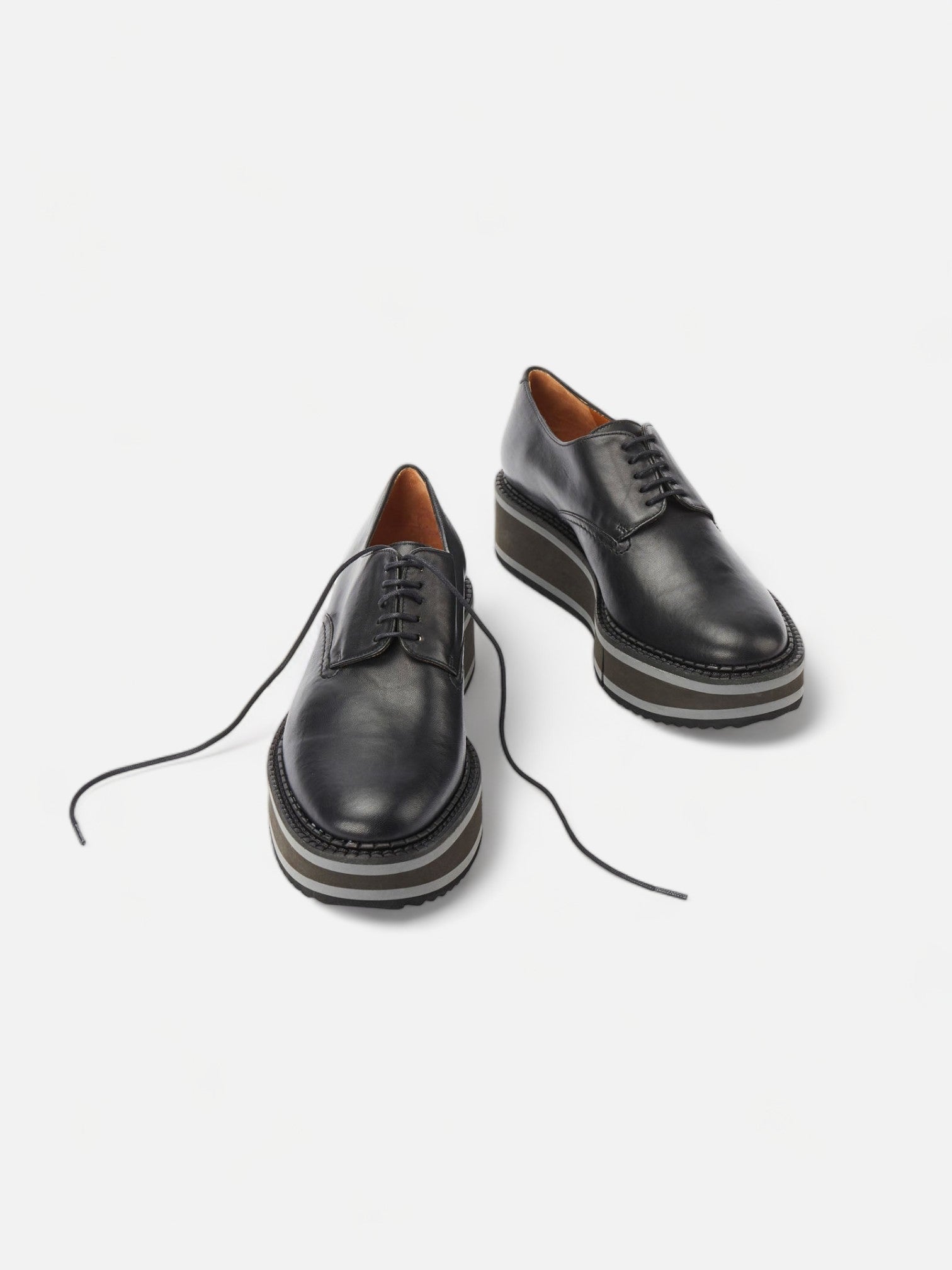 DERBIES - BROOK derbies, black lambskin