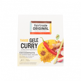 Fair Trade Original Thaise gele kerrie kruidenpasta