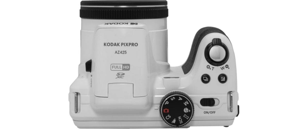 Fotokamera Pixpro AZ425 Weiss<br>Digitalkamera mit 42-fachem optischem Zoom