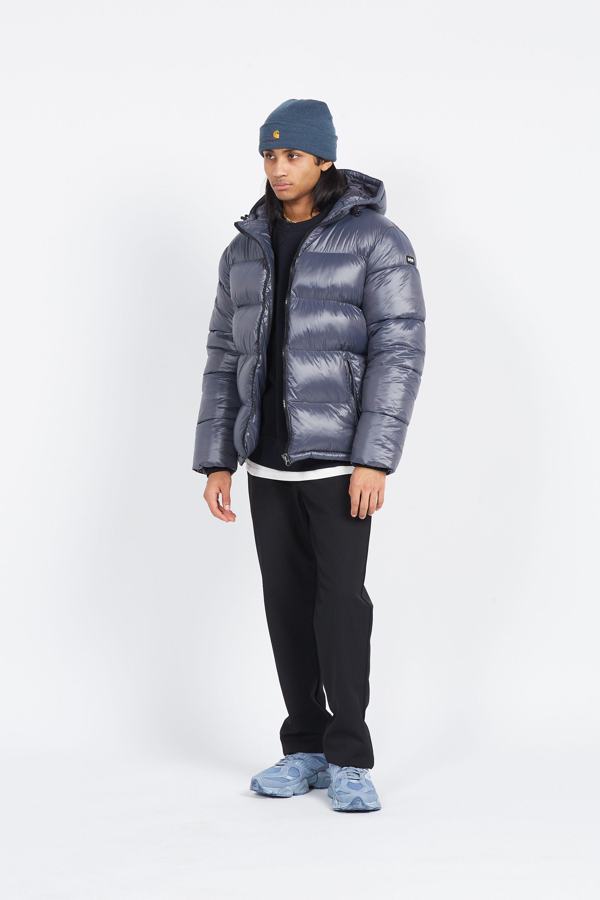 SCHOTT doudoune  COLUMBUS Argent