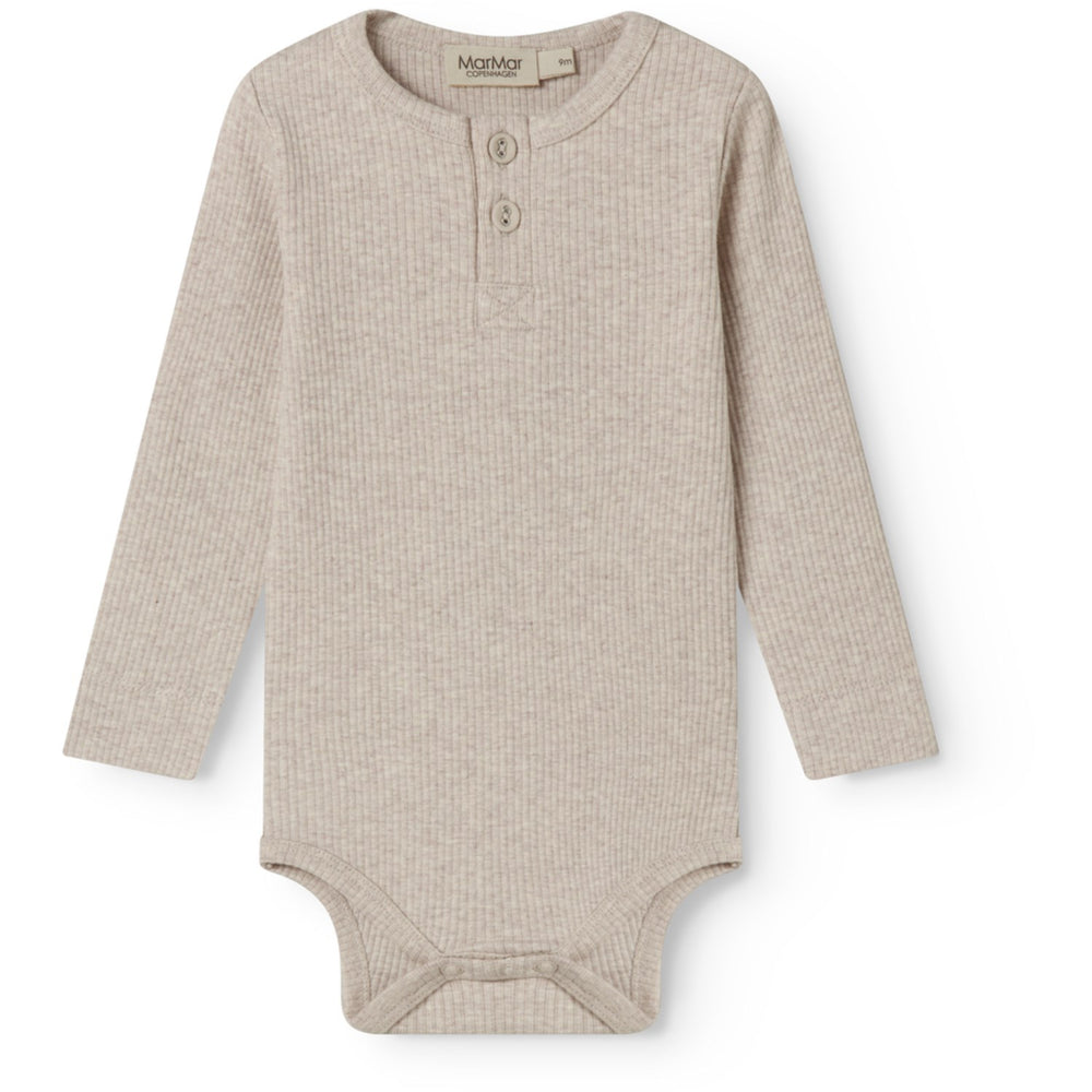 Køb MarMar Modal Melange Light Beige Mel. Body LS