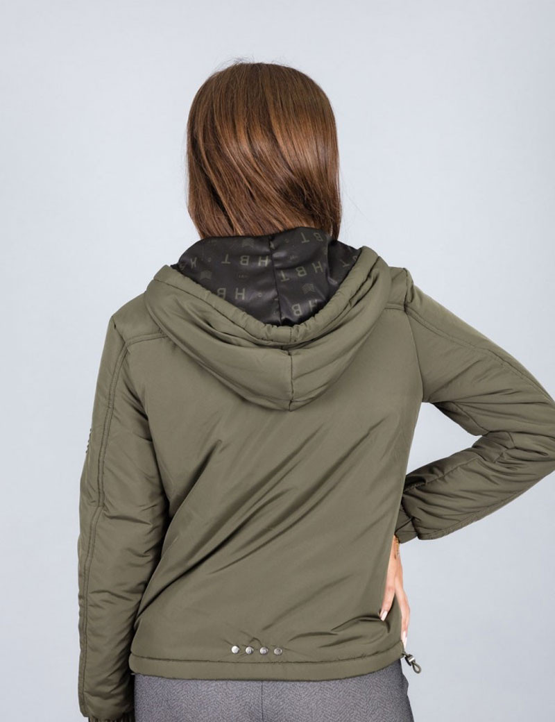 HBT BASICS | MIKE JACKET FEMME KAKI