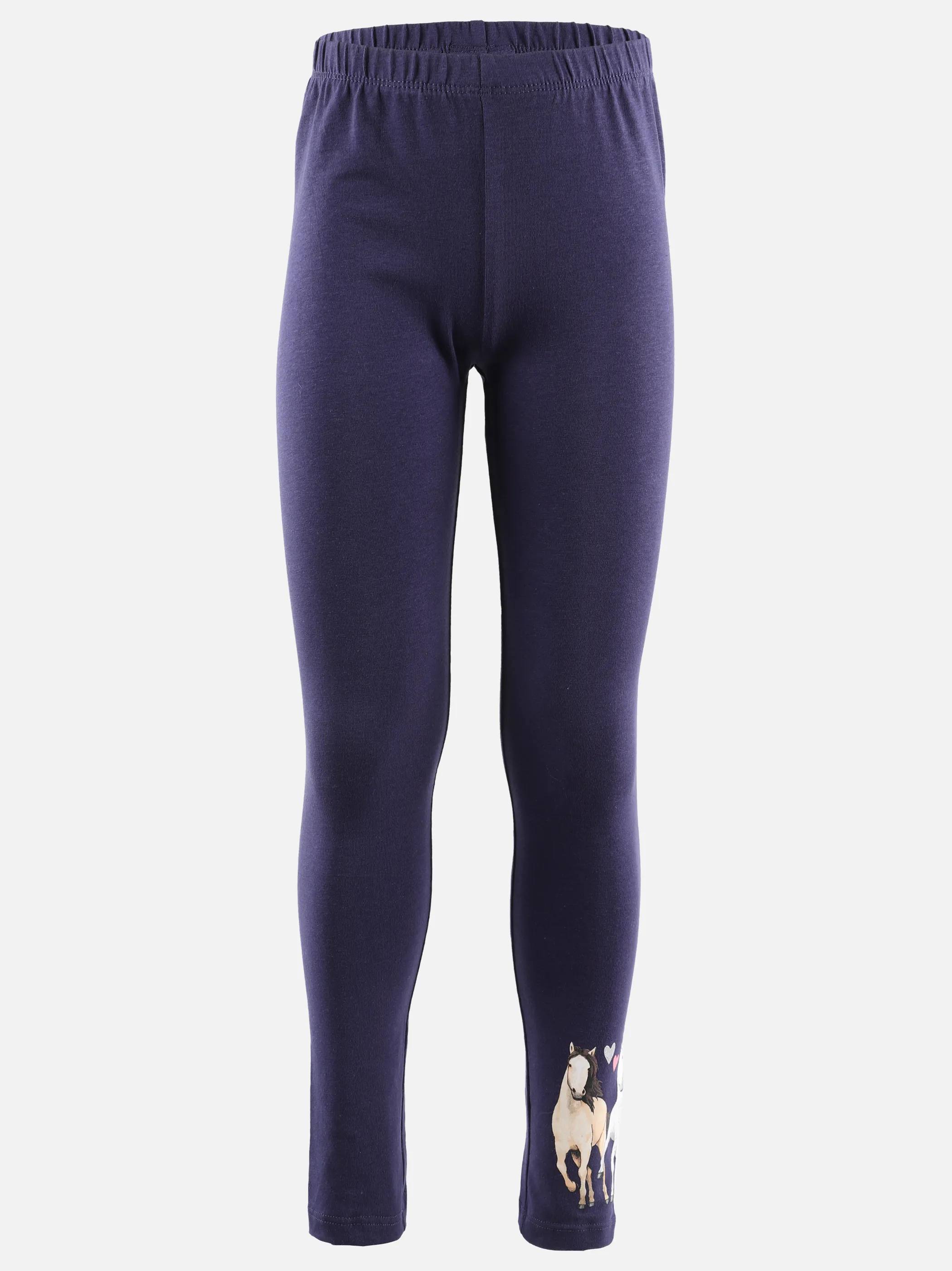Mädchen Leggings mit Pferdeprint