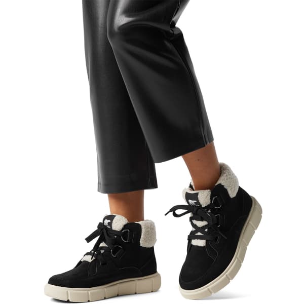 Après ski SOREL EXPLORER III NW LACE BLACK/SEA SALT