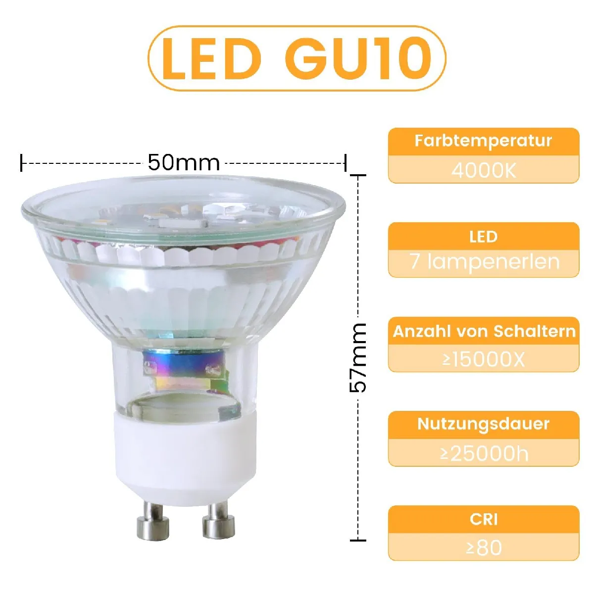 Autres Temps ZMH LED Ampoule 5W
