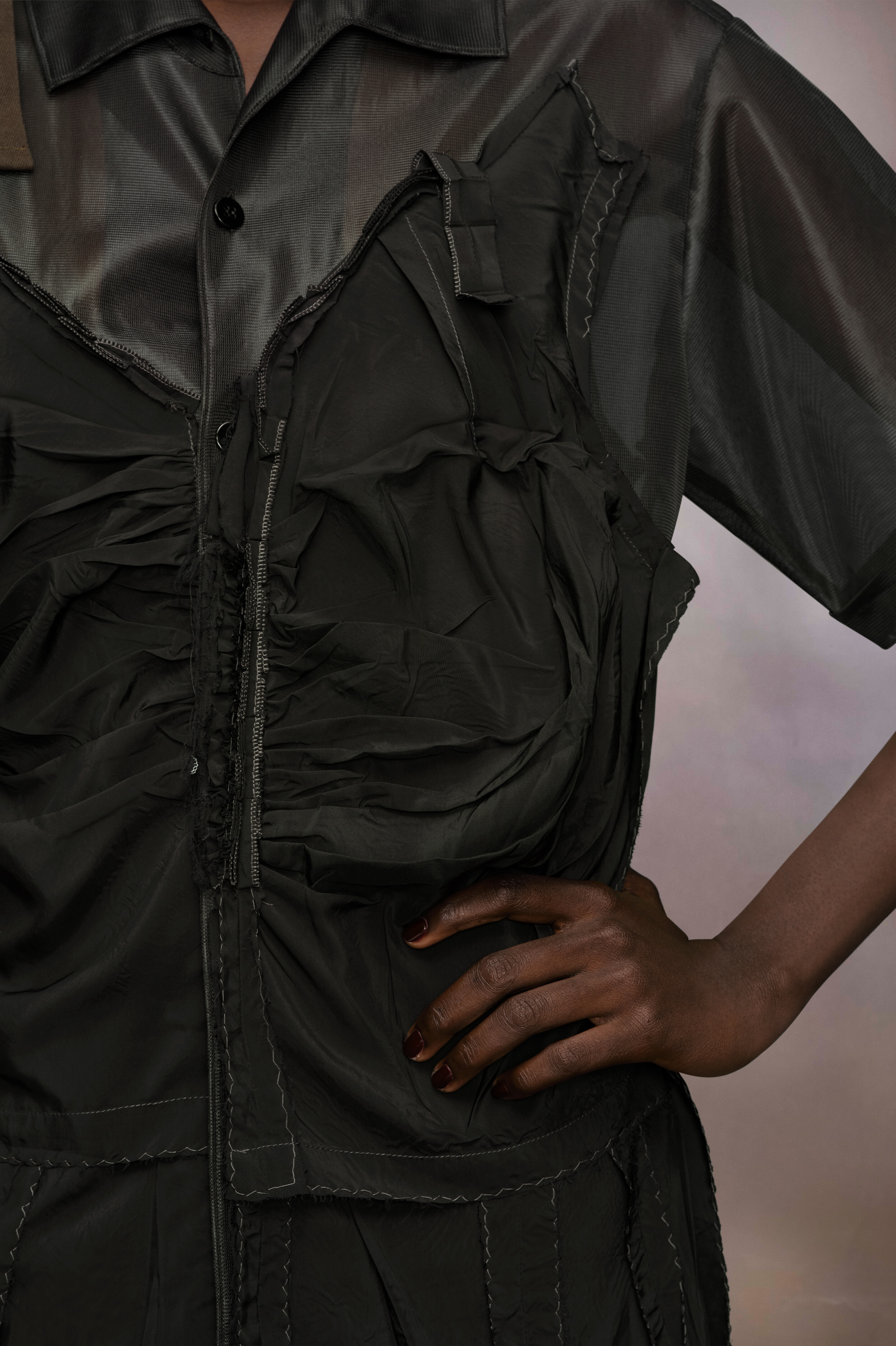 Robe chemise Décortiqué