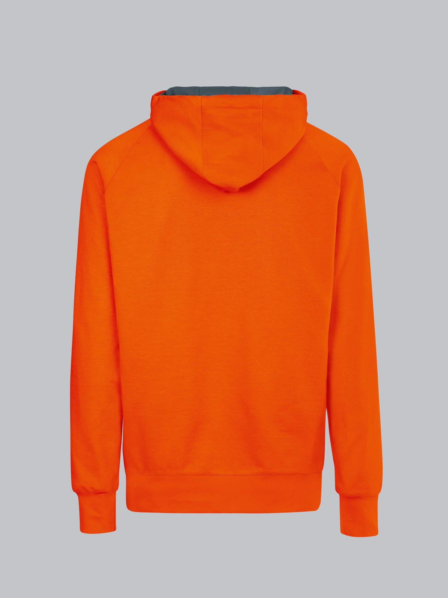 Kapuzensweatshirt aus Biobaumwolle Mandarine