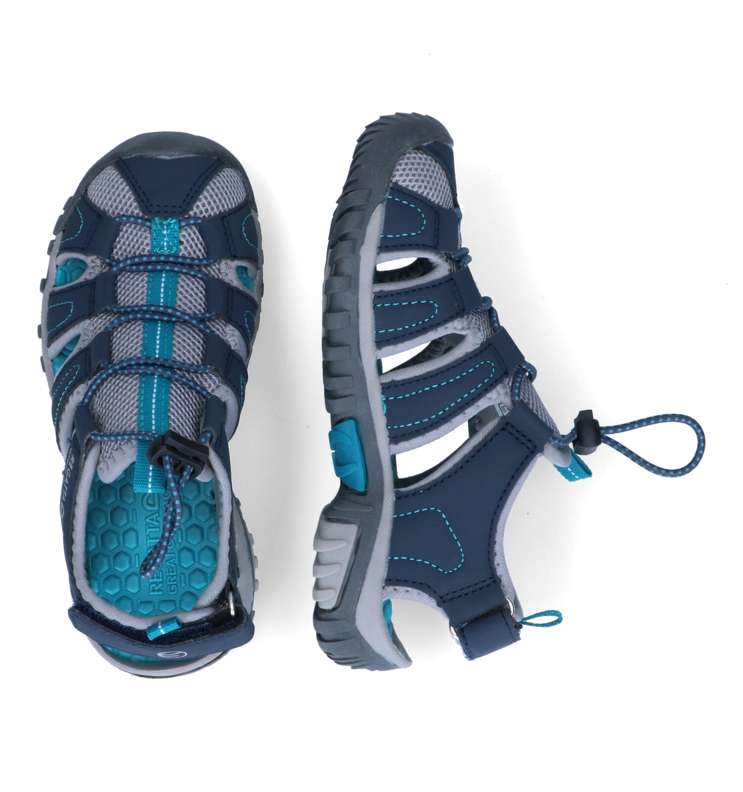 Trekkingsandalen blauw