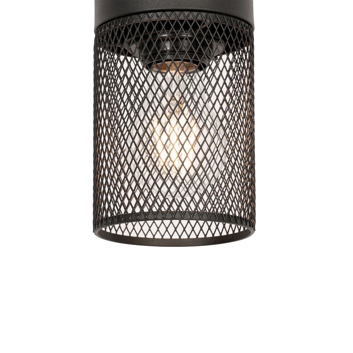 Industriële hanglamp zwart - Jim