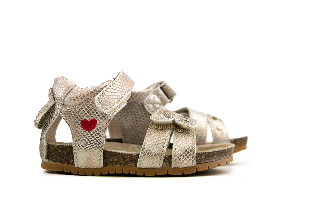 Shoesme Bio Sandaal Gold Metallic